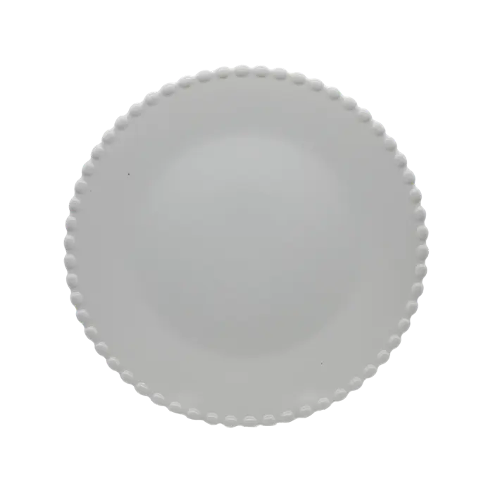 Charger Plate Beaded Porcelain